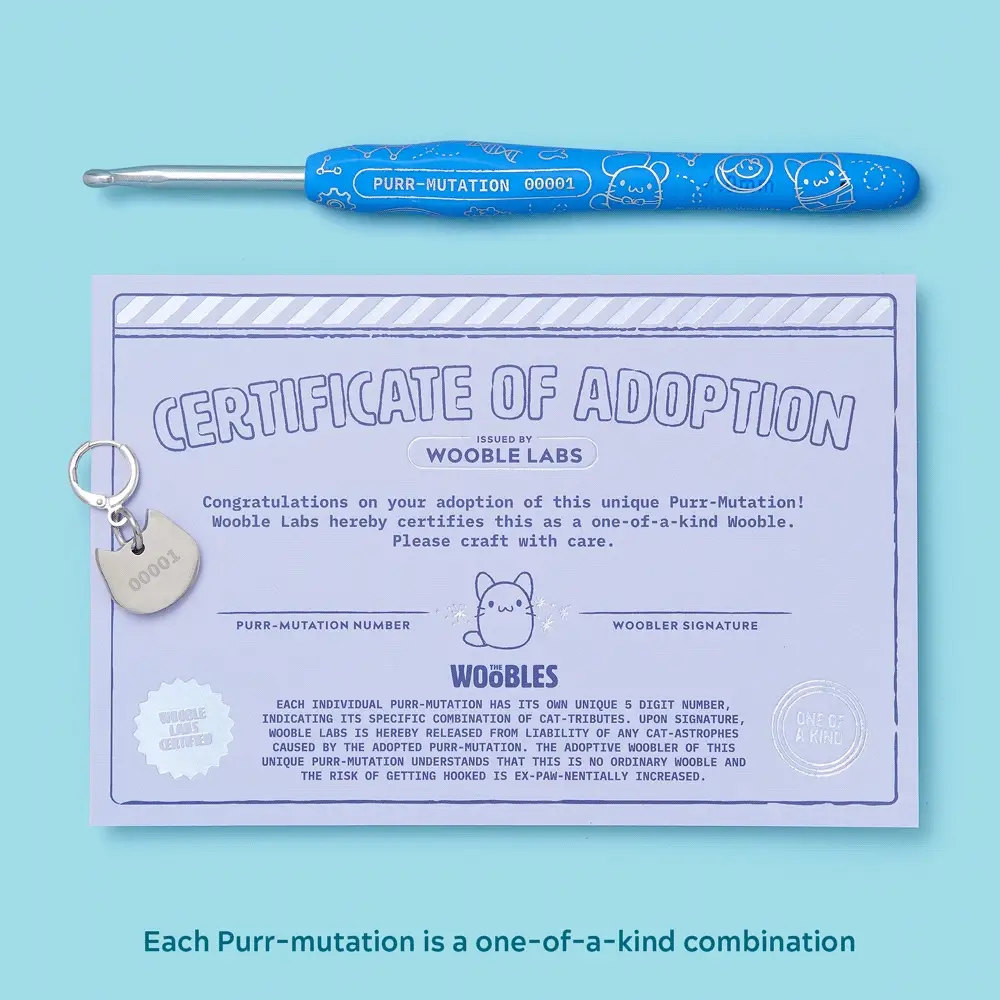 One-of-a-Kind Purr-Mutation Crochet Kit - Image 6